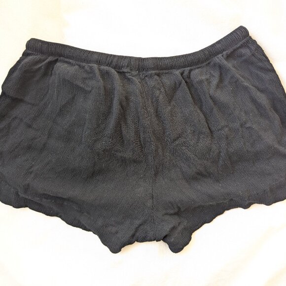 Brandy Melville black linen mini shorts - Picture 3 of 3